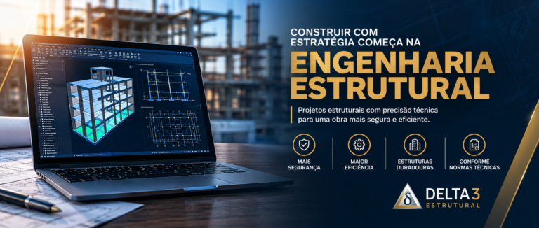 Engenharia estrutural com precisão técnica